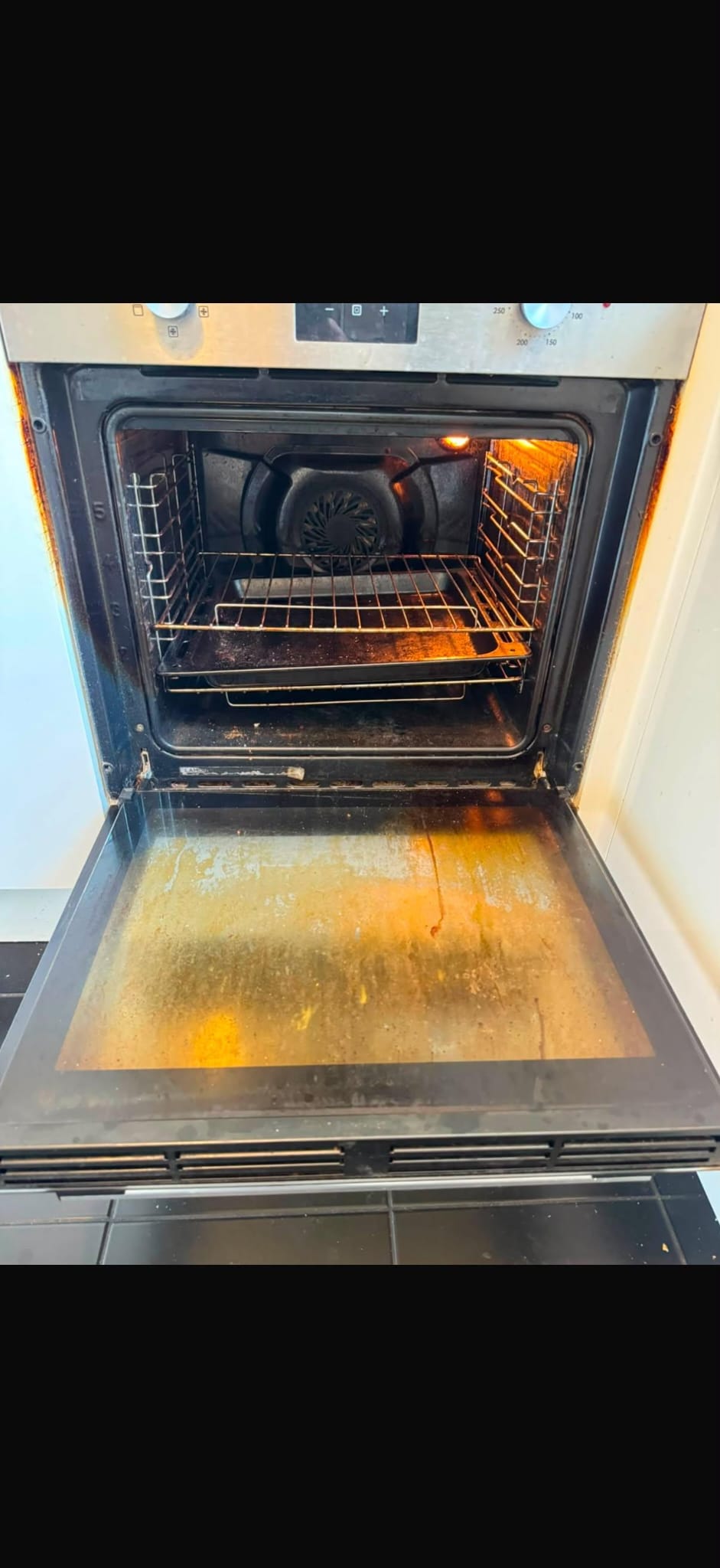Oven Deep Clean before